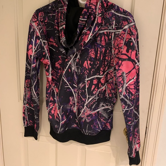 Moon Shine, Muddy Girl Camo Hoodie - Picture 2 of 3